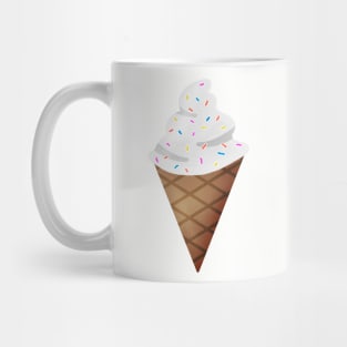 Vanilla Ice Cream With Sprinkles Mug